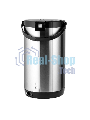 Термопот Centek CT-1084 сталь, 6.0 л, 750 Вт, 2 способа подачи воды, двойная защита от перегрева