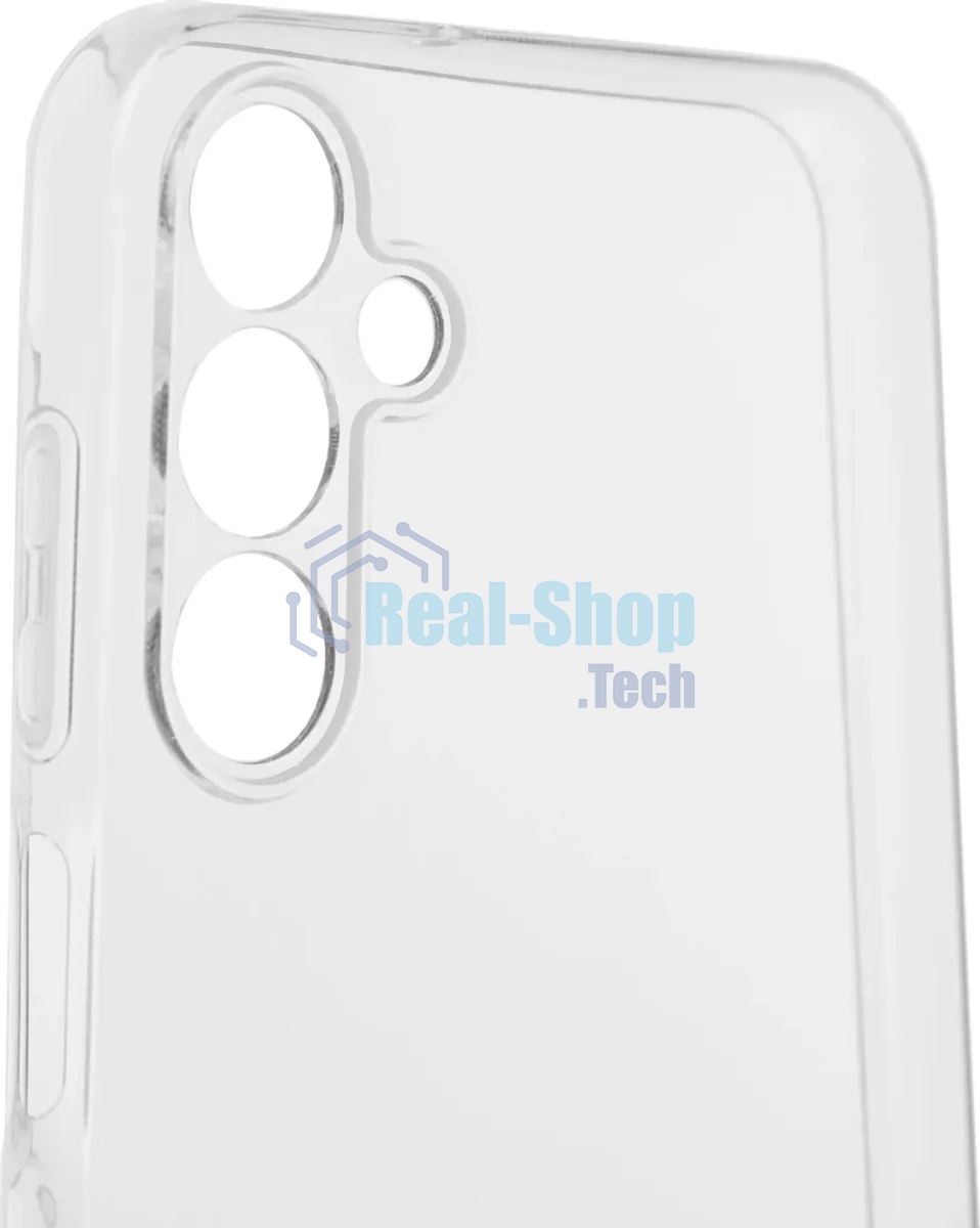 Чехол (клип-кейс) BoraSCO для Samsung Galaxy A15 Silicone Case прозрачный (72885)