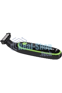 Машинка для стрижки Polaris PHC 0303RB черный/лайм 240Вт