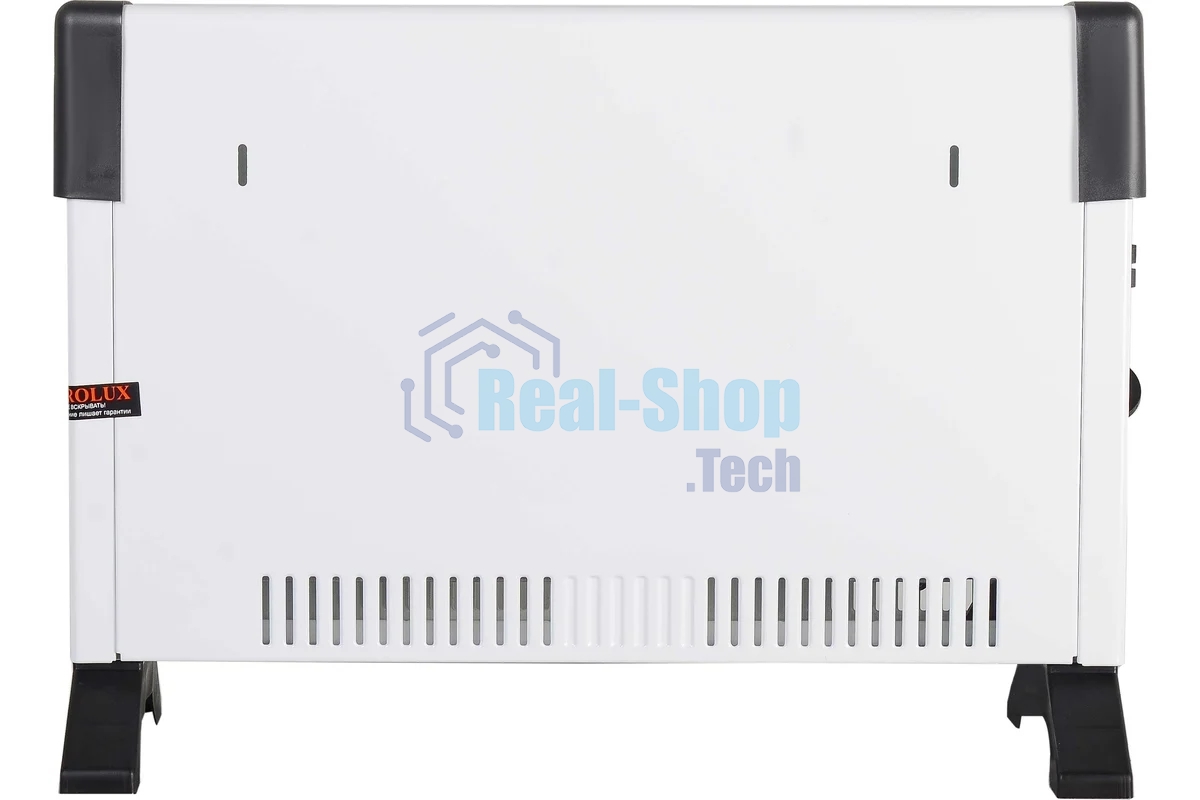 Конвектор Eurolux ОК-EU-2000C белый, 2000 Вт, 25 м2, термостат