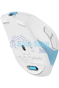 Мышь беспроводная A4Tech Fstyler FG45CS Air2 голубой/белый, 2000 dpi, радиоканал, USB, кнопки - 7
