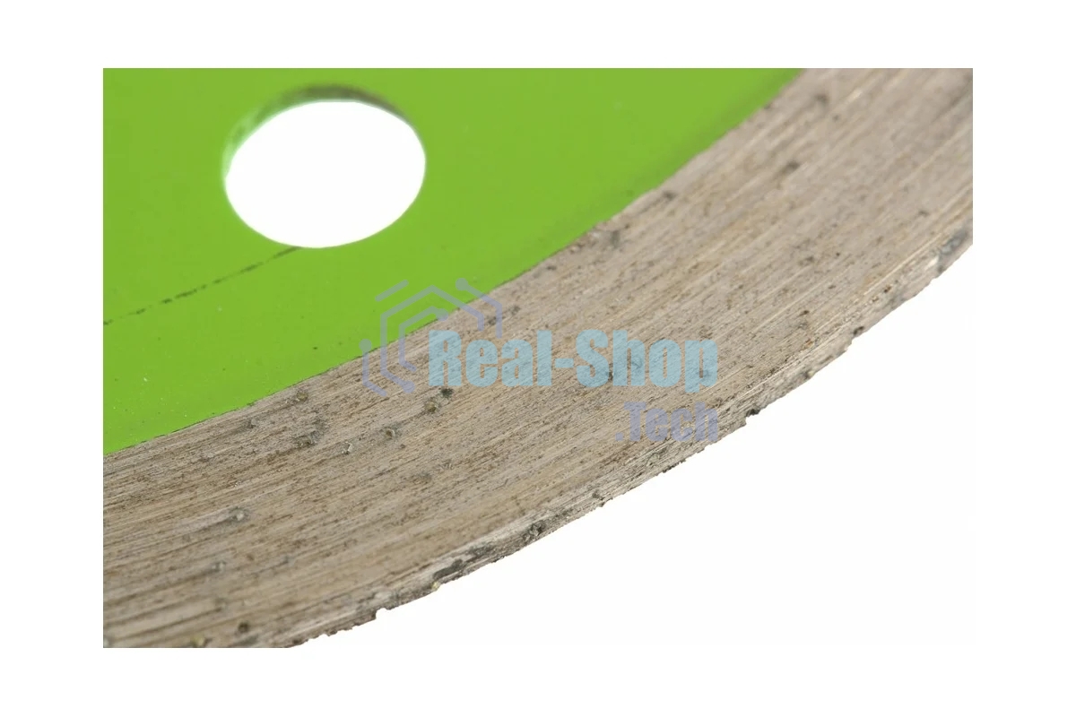 Диск алмазный Сибртех отрезной сплошной, 230 х 22,2 мм, мокрая резка