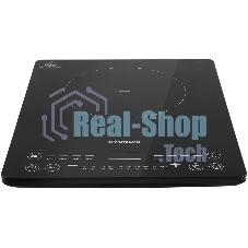 Плита настольная индукционная Hyundai HYC-0110 черный/серебристый закаленное стекло (настольная)