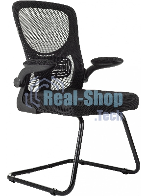 Кресло компьютерное Бюрократ MC-109 черный TW-01 TW-11 сетка/ткань полозья металл черный