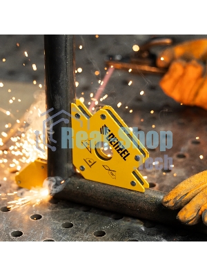 Фиксатор магнитный для сварочных работ Denzel усилие 50 LB