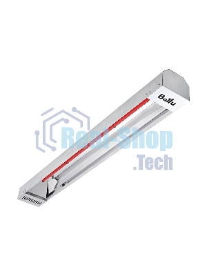 Обогреватель инфракрасный Ballu BIH-T2-1.5 серый, 1500 Вт, 15 м2
