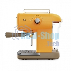 Кофеварка эспрессо BQ CM2004 желтый, исп. кофе - молотый, 0.6 л, 1100 Вт, 20 бар
