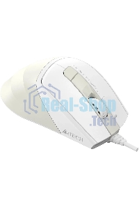 Мышь проводная A4Tech Fstyler FM45S Air бежевый, 2400 dpi, USB, кнопки - 7