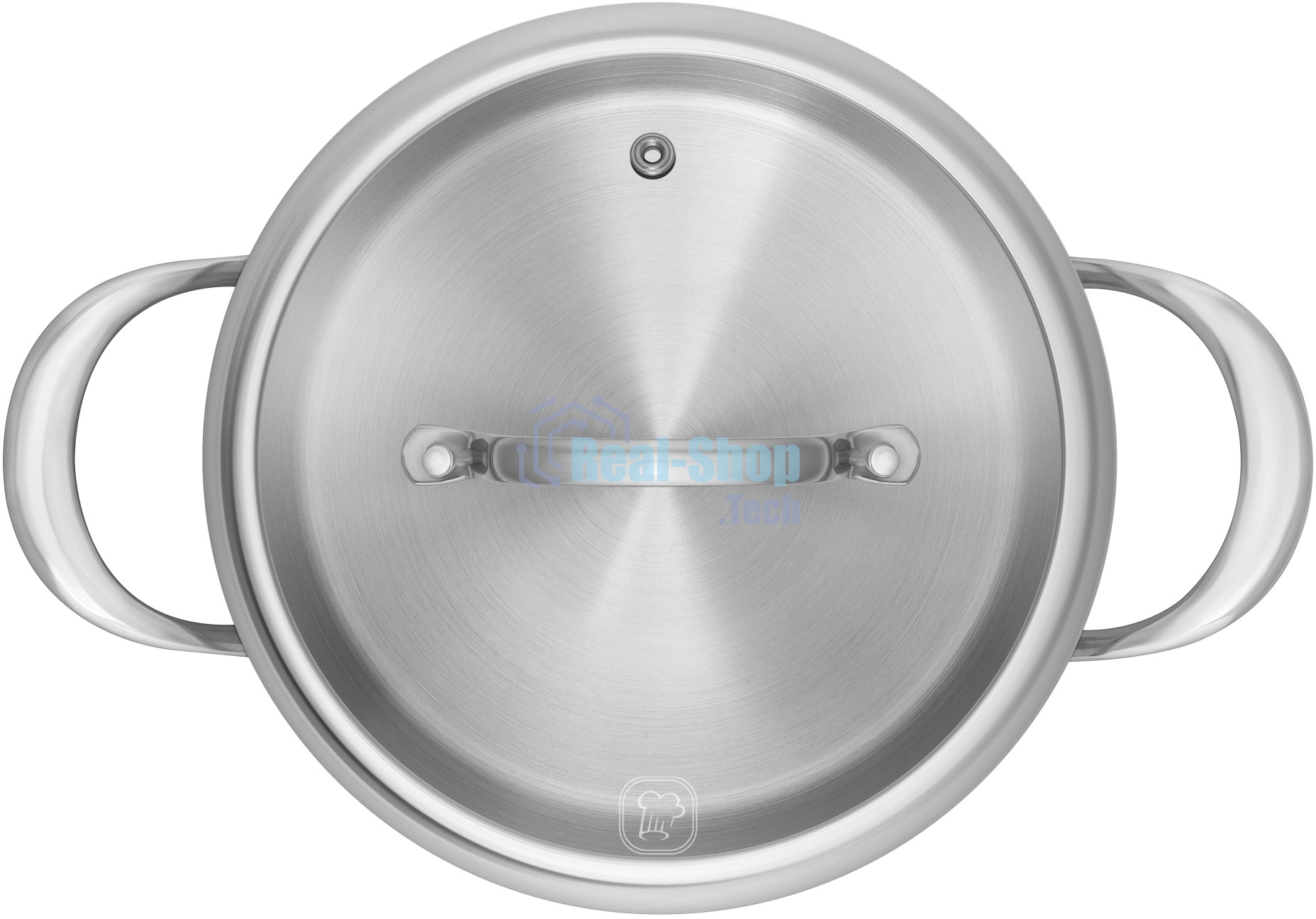 Кастрюля Rondell Admiring RDS-747 5.3 л. d=22 см (с крышкой) стальной