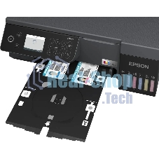 МФУ струйное Epson EcoTank L8100 (C11CK94***), A4, цветной, печ. до 8 стр/мин., 5760 x 1440 dpi (печ.), 1200x4800dpi (скан.), USB, Wi-Fi