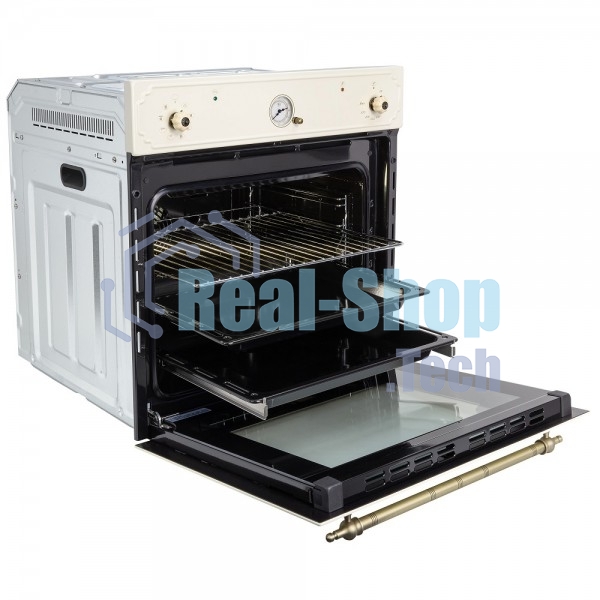 Духовой шкаф электрический Zigmund & Shtain E 141 X бежевый