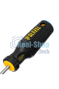 Отвертка Denzel SL5x100 мм, S2, 3к рукоятка