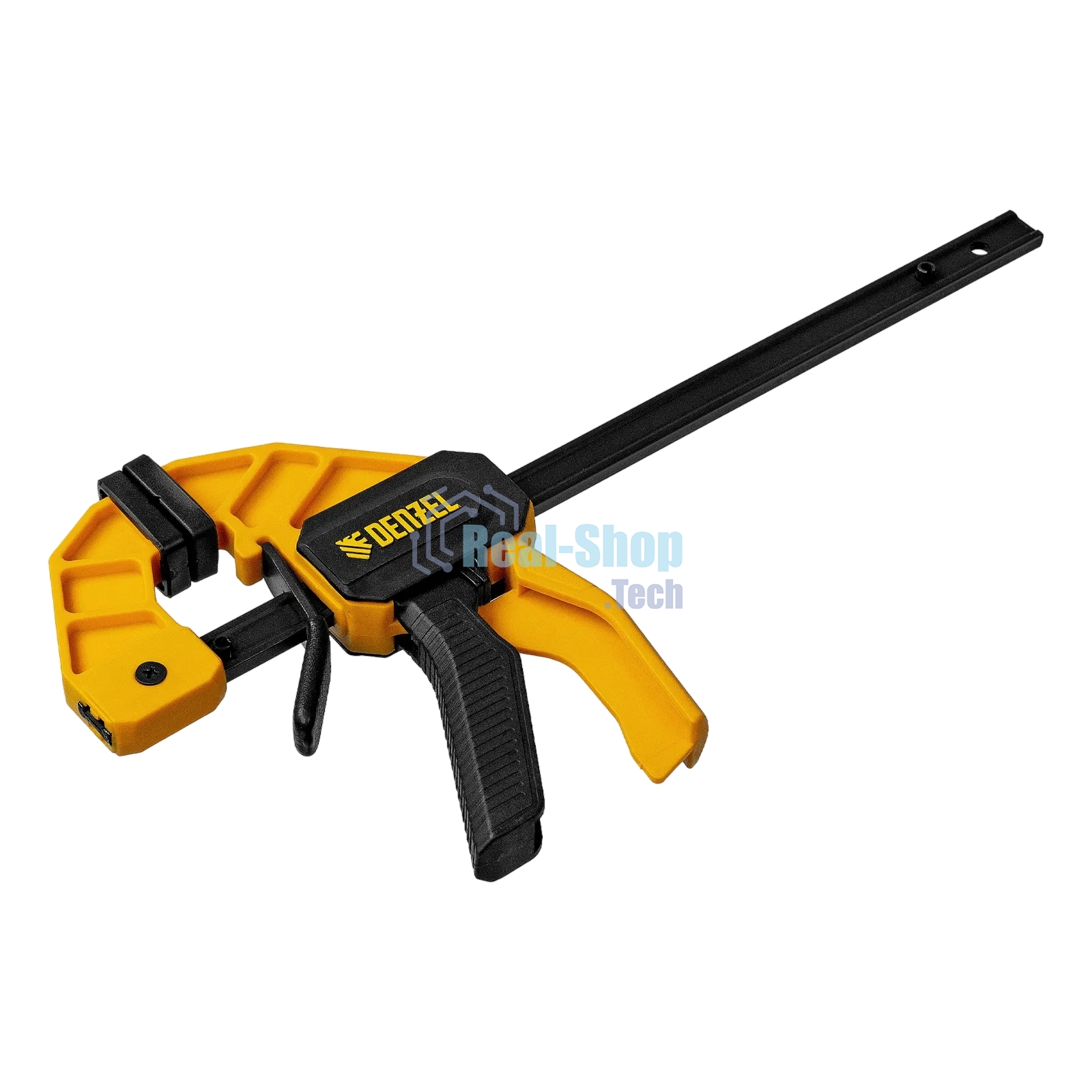 Струбцина Denzel F-образная, быстрозажимная, 150 х 55 мм, усиленный нейлоновый корпус