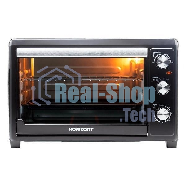 Мини-печь Horizont MO-4501B /2000 Вт/ 45 л/мех.управление/черный (MO4501B)