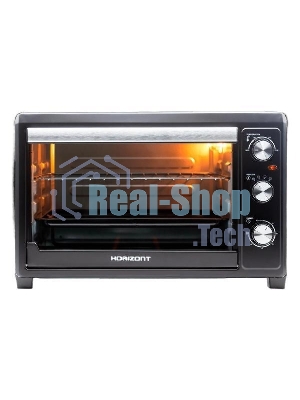 Мини-печь Horizont MO-4501B /2000 Вт/ 45 л/мех.управление/черный (MO4501B)