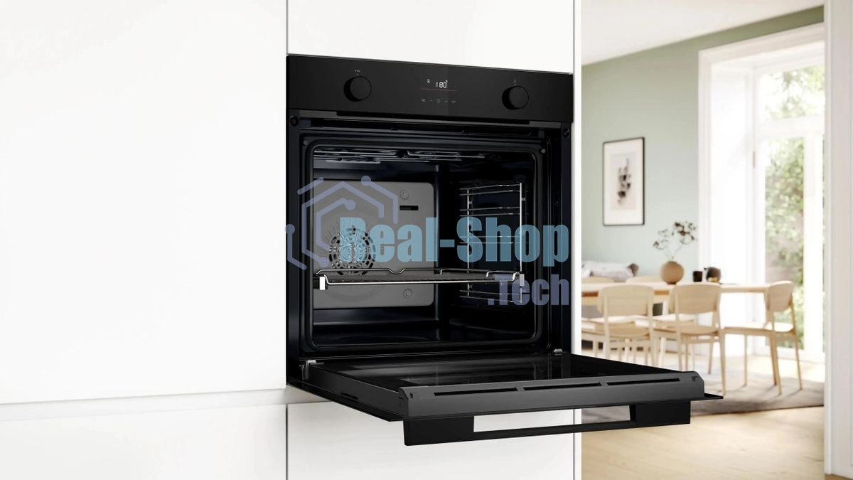 Духовой шкаф электрический Bosch HUA736EA0T черный