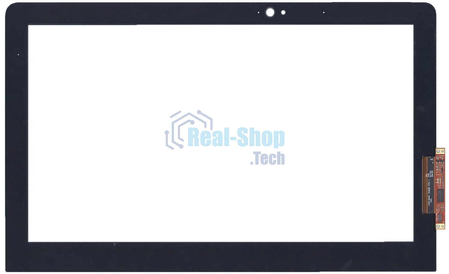 Сенсорное стекло (тачскрин) для Asus 5466R FPC-1, черное