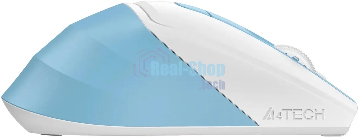 Мышь беспроводная A4Tech Fstyler FG45CS Air2 голубой/белый, 2000 dpi, радиоканал, USB, кнопки - 7