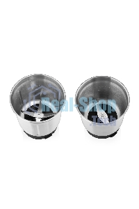 Кофемолка BRAYER BR1182, 2 ножа для мяг. и твер., 70 г.,Мощн. 200 Вт, Пластик. корп, нажатием на кр