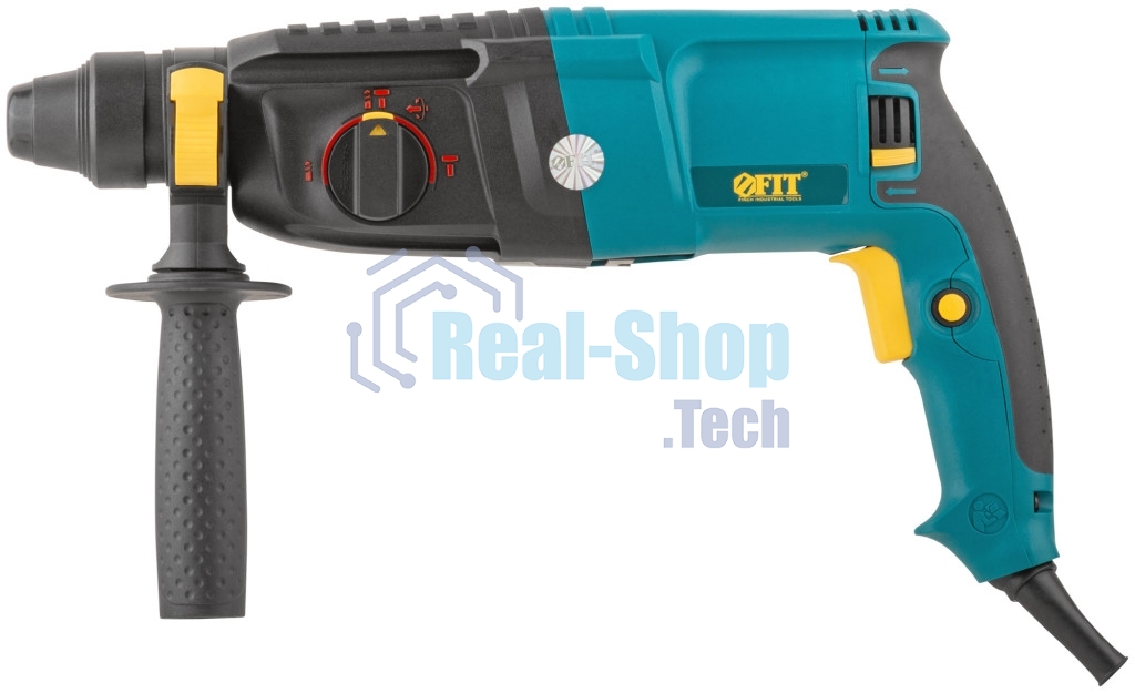 Перфоратор FIT AH-800 800 Вт, 0-900 об/мин, 0-4000 уд/мин, 3.0 Дж, 3 реж., SDS-plus, реверс, 2.8 кг, кейс