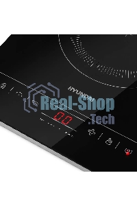 Плита настольная индукционная Hyundai HYC-0111 черный/серебристый закаленное стекло (настольная)