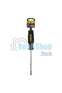 Отвертка Denzel SL8x150 мм, S2, 3к рукоятка