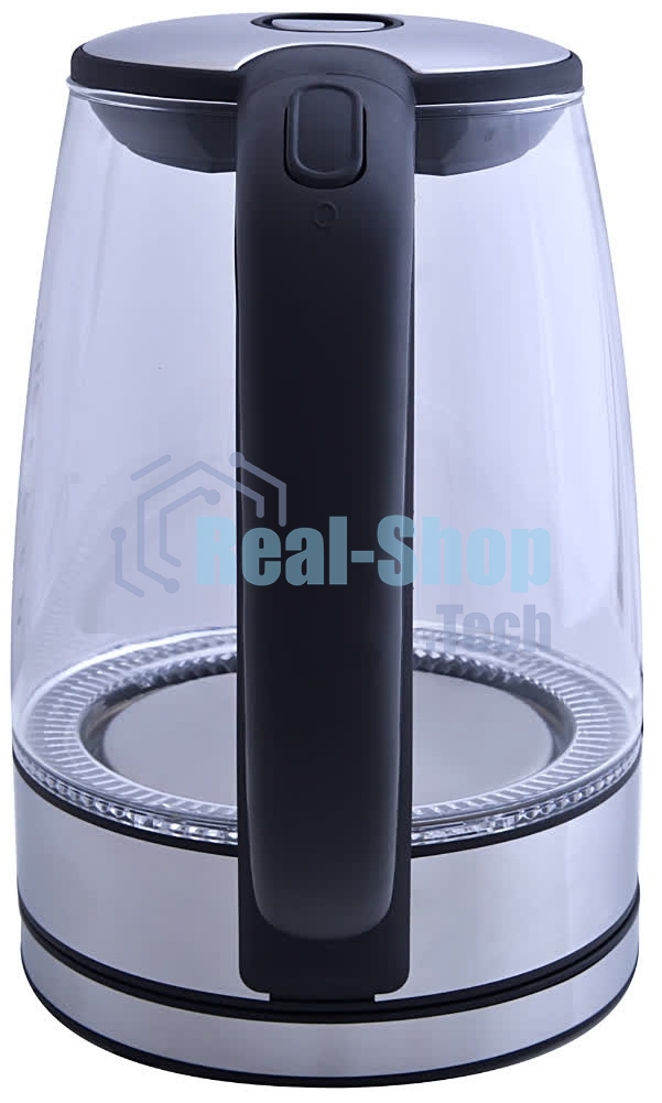 Чайник электрический Centek CT-0030 черный стекло 1.7 л, 2200 Вт, внутр. LED подсветка, защита от вкл б/воды