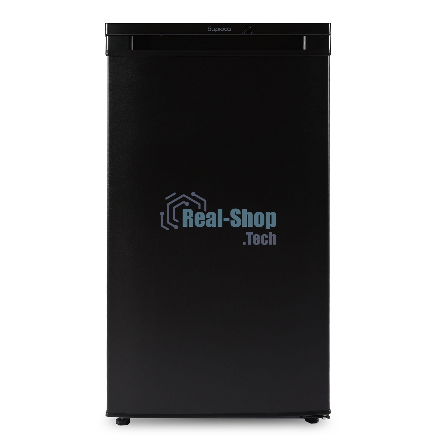 Холодильник Бирюса B408 черный однокамерный 88/27л морозилка сверху