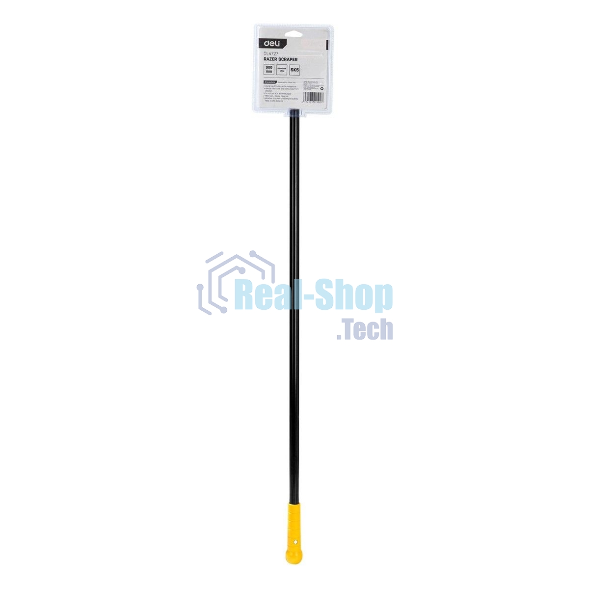 Скребок Deli DL4727 900мм Сталь SK5, Лезвие: глубина 18мм, толщина 0,5мм