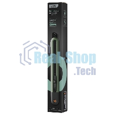 Технический нож Home Series Green Deli HT4009L ширина лезвия 9мм, эксклюзивный дизайн, корпус из высококачественного софттач пластика