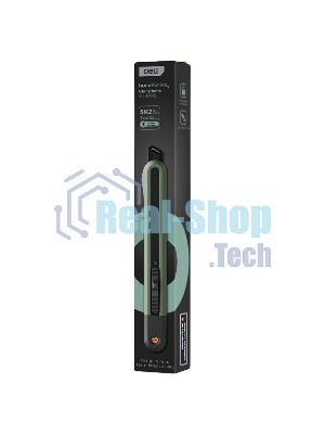 Технический нож Home Series Green Deli HT4009L ширина лезвия 9мм, эксклюзивный дизайн, корпус из высококачественного софттач пластика