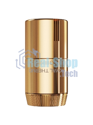 Термоголовка жидкостная Royal Thermo Design М30х1,5 (золото)