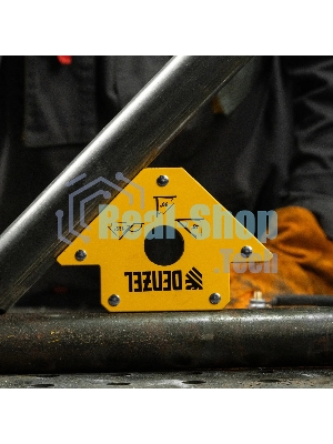 Фиксатор магнитный для сварочных работ Denzel усилие 50 LB