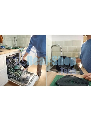 Аэрогриль Bosch MAF462B1 черный, 2050 Вт, 6.1 л, сенсор, 7 программ