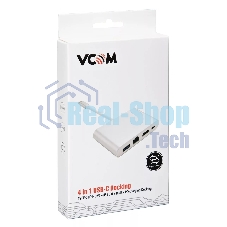 Кабель-адаптер USB3.1 Type-CM-->HDMI+USB3.0+RJ45+PD charging VCOM