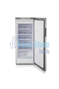 Морозильная камера Бирюса Б-M6046SN, металлик, 200л, 6 ящиков