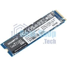 Накопитель SSD GIGABYTE AORUS Gen3 2500E, 500Gb, M.2 2280, PCIe 3.0 x4, NVMe, R/W 2300/1500