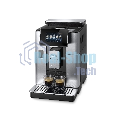 Кофемашина автоматическая DeLonghi ECAM610.74.MB черный/серебристый, исп. кофе - зерновой/молотый, 2.2 л, 1450 Вт, 19 Бар.