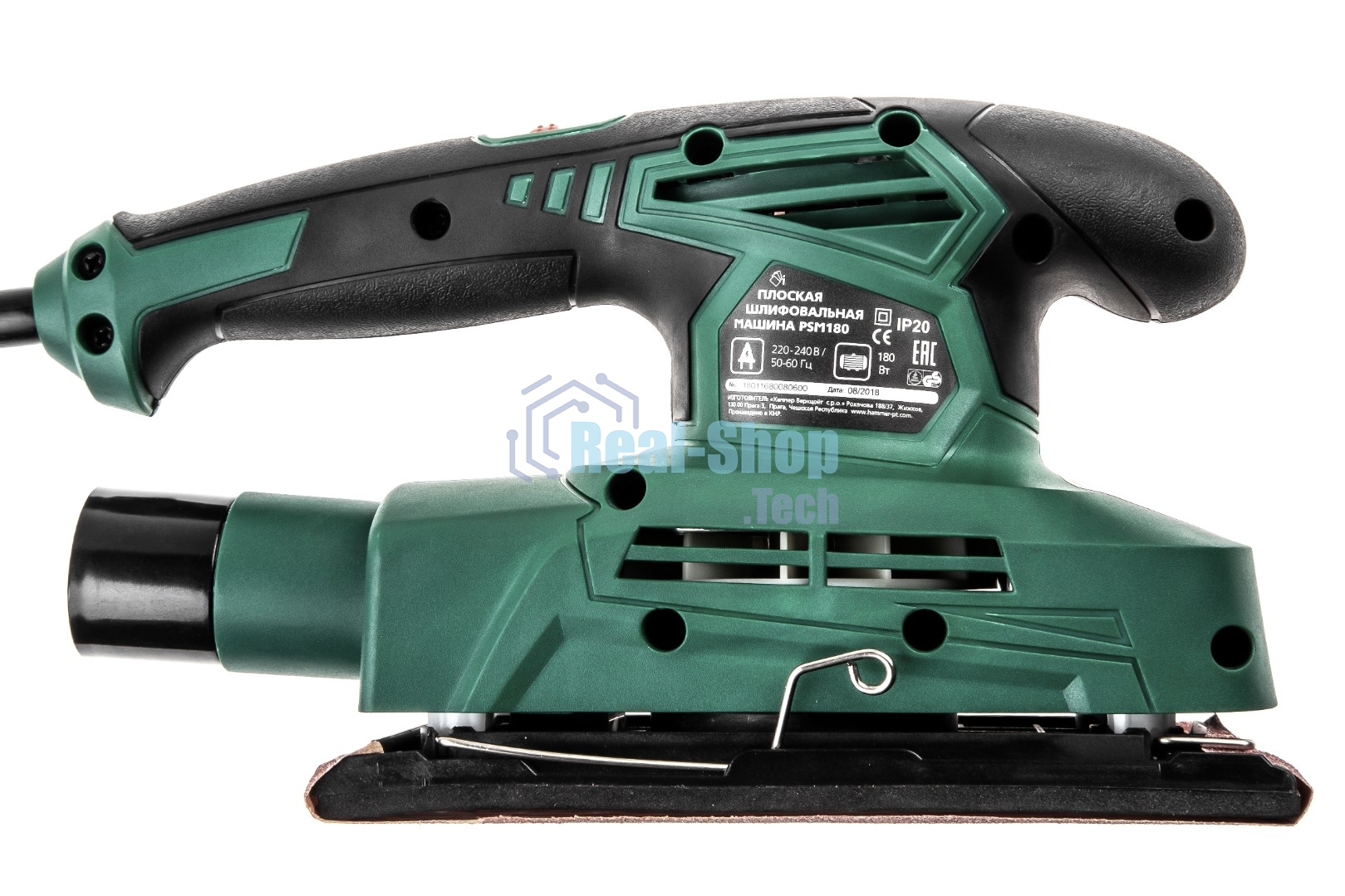 Плоскошлифовальная машина Haммer Flex PSM180 180Вт 12000об/мин 90x187мм