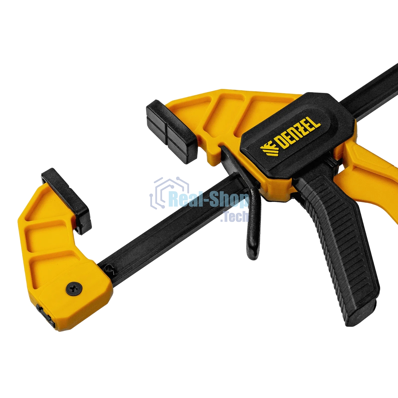 Струбцина Denzel F-образная, быстрозажимная, 150 х 55 мм, усиленный нейлоновый корпус