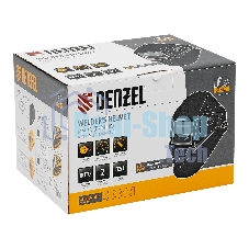 Щиток защитный лицевой (маска сварщика) Denzel F9, см. окно 100x60, Real Color, DIN 4-8/9-13