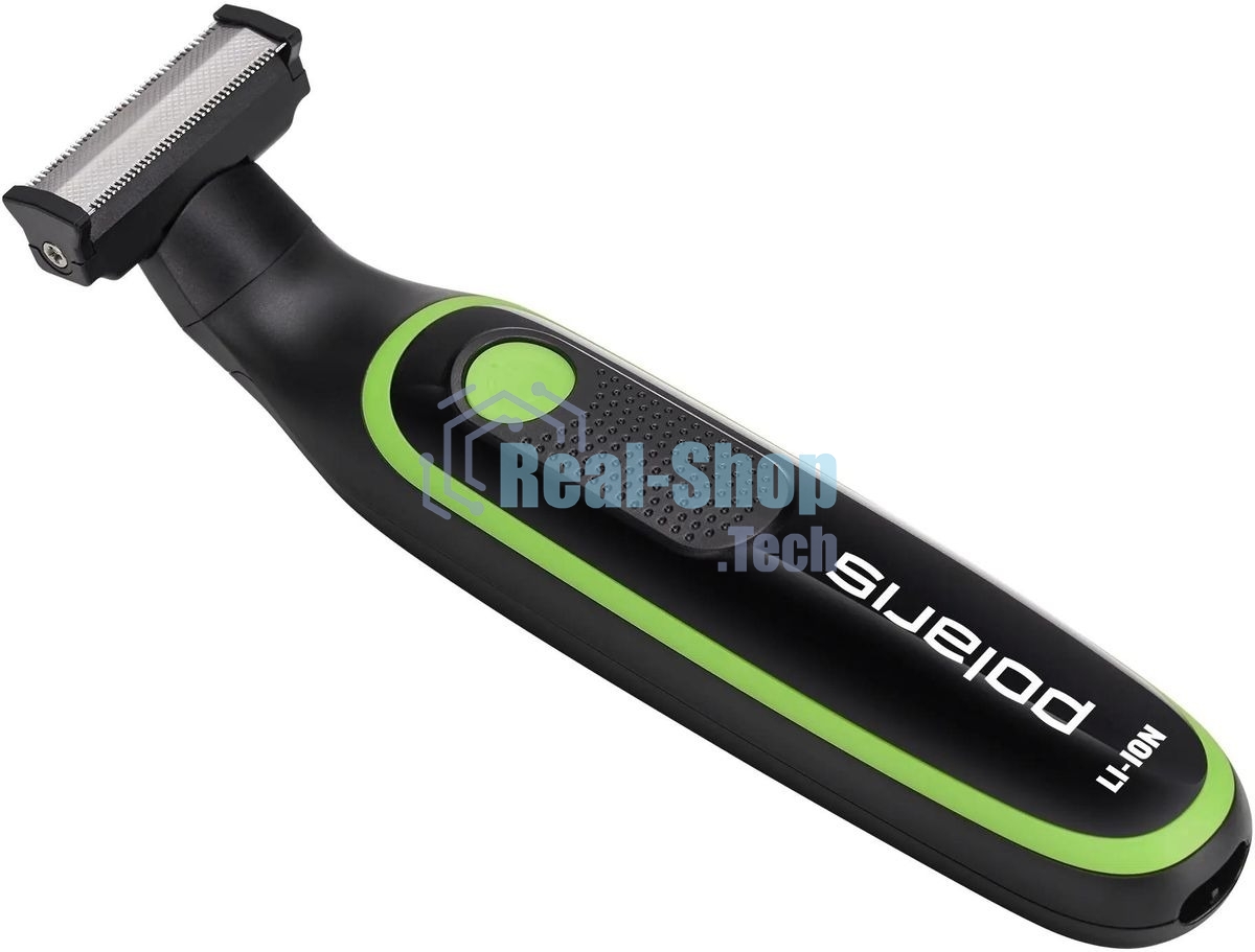 Машинка для стрижки Polaris PHC 0303RB черный/лайм 240Вт