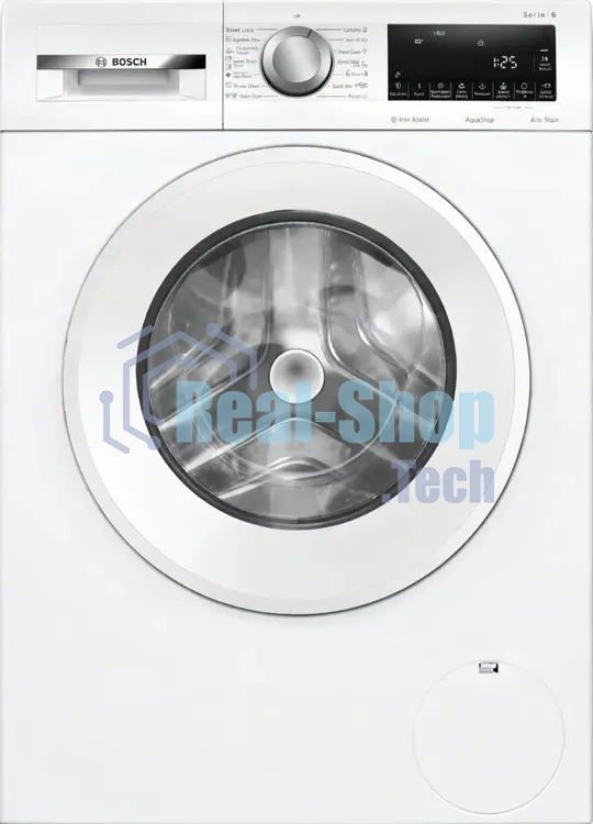 Стиральная машина Bosch Serie 6 WGG244Z4BY белый, загрузка фронтальная 9 кг, 1400 об/мин, класс A