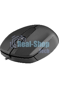 Мышь проводная Defender Alpha MB-507 черный, 1000 dpi, USB, кнопки - 3