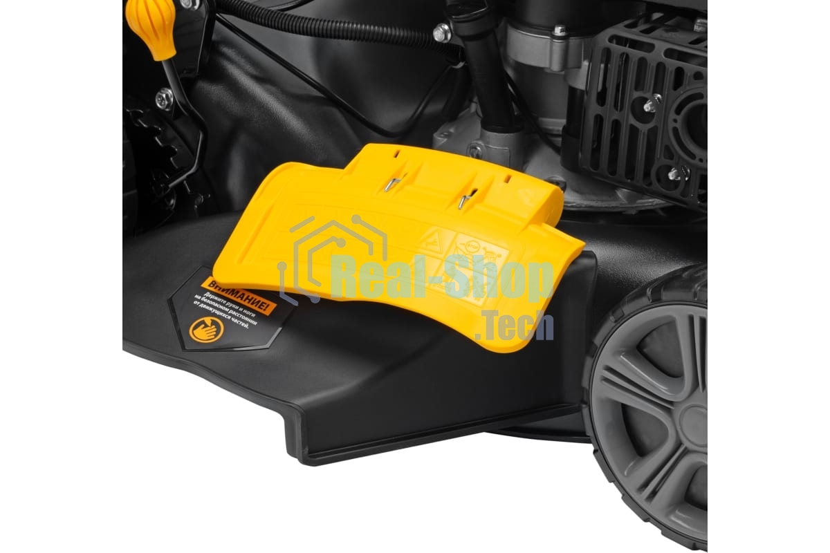 Газонокосилка бензиновая Denzel GLD-460SP-VE, 146 см3, шир. 46см, привод, вариатор, эл.старт, 60 л