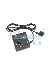 Бытовой удлинитель PowerCube, 2 р с/з вык.,3USB, 3500 Вт, 16А, 1.9 м, 3x1,0 черный квадрат PC-1B-2M