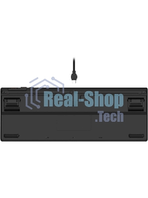Клавиатура беспроводная A4Tech Bloody WS87 Naraka USB, Bluetooth/Радиоканал черный/красный