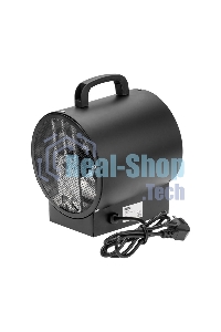 Пушка тепловая электрическая Rexant круглая, прямоугольная подставка, ТЭН, 2кВт