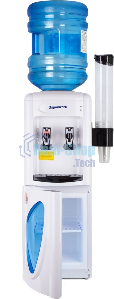 Кулер Aqua Work 0.7LKR напольный белый/черный