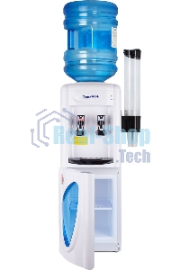 Кулер Aqua Work 0.7LKR напольный белый/черный